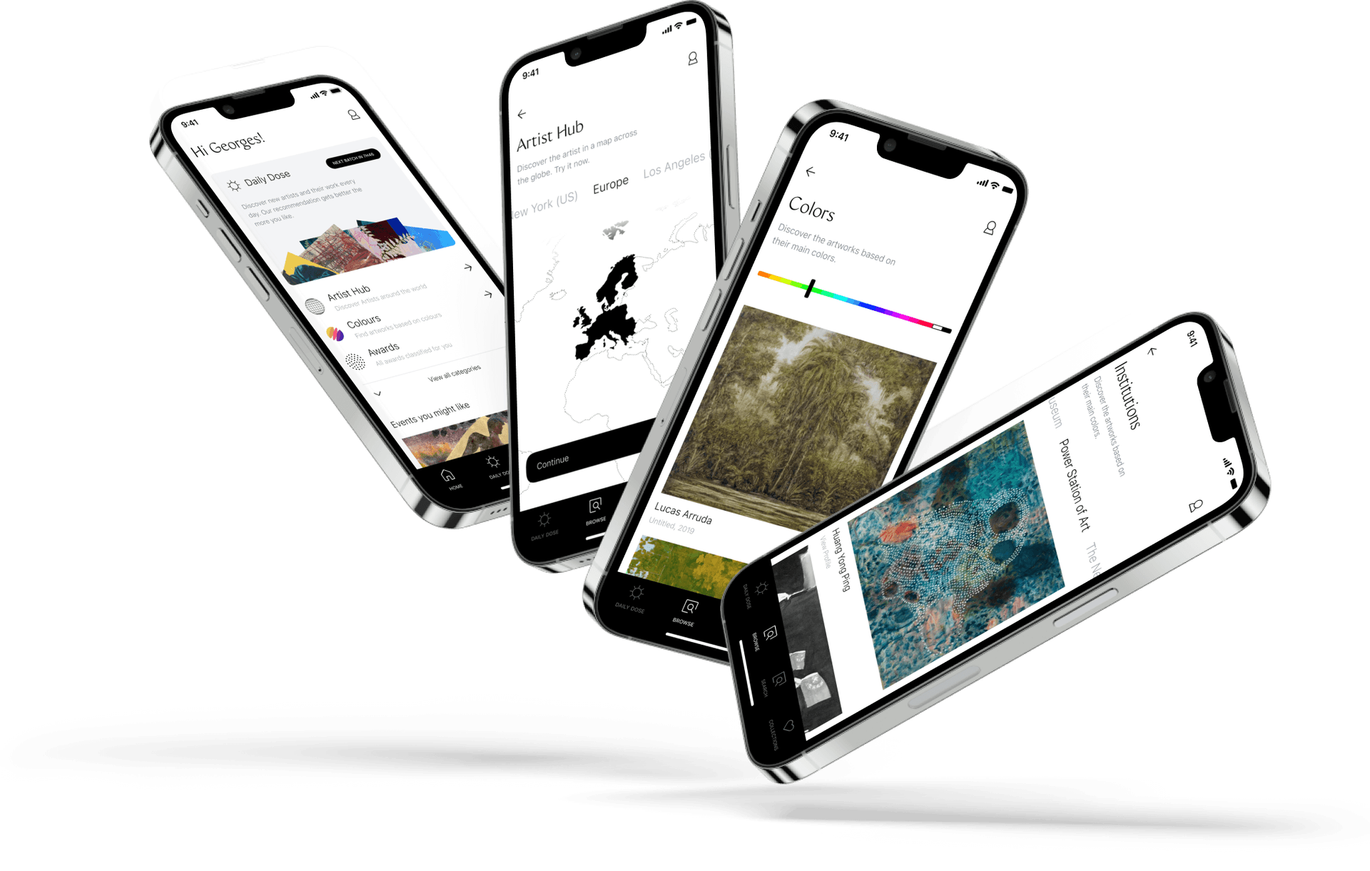 Expérience mobile Docent · public exigeant