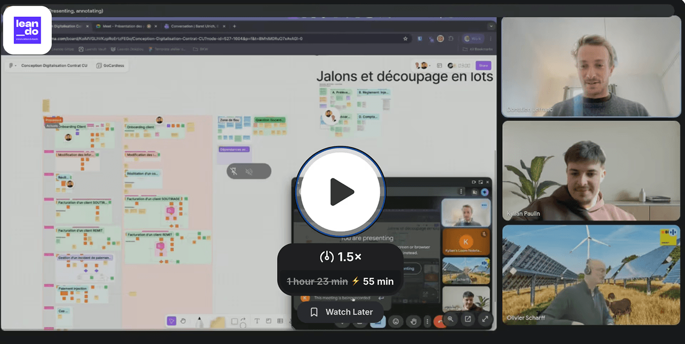 Session de travail remote